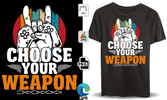 Elevate Your Merch with a Custom Gaming T-shirt Design