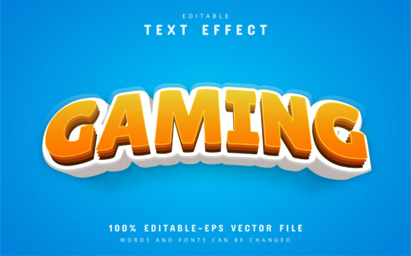 Elevate Your Projects with Gaming Text Effect Cartoon Style