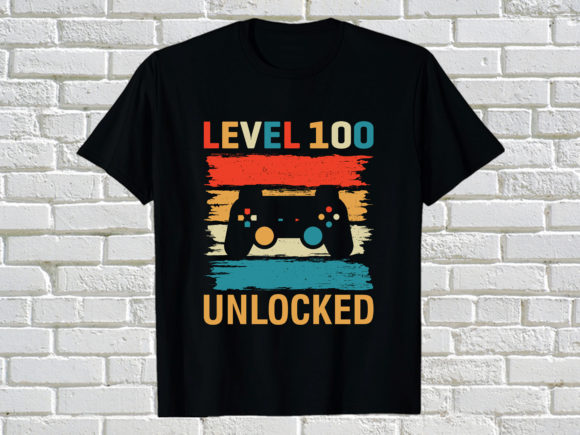Gaming Level 100 Unlocked: More Than Just a T-Shirt Design