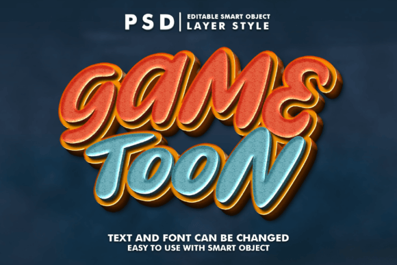 Revolutionize Your Graphics with Gaming Text Effect Editable 10