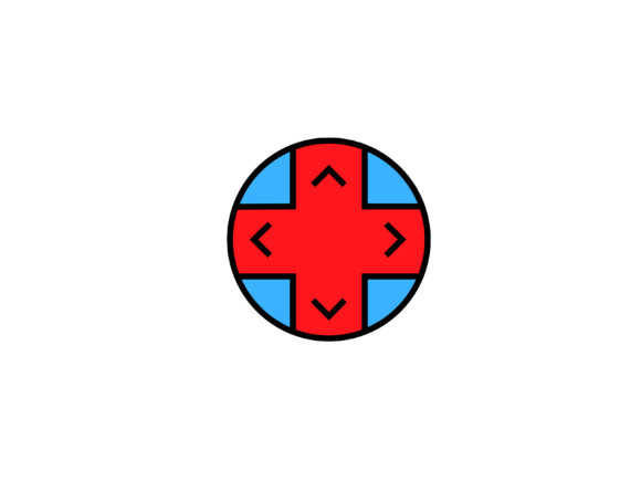 The Process and Power of Gaming Arrow Key Illustrations