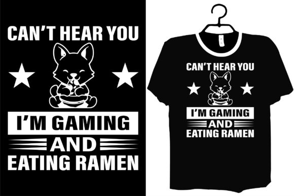 The Ultimate Gaming Typographic T-Shirt Design: Your Key to Merch Success