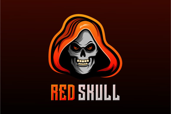 Unleash Your Brand's Potential with the Logo Red Skull Vektor Gaming
