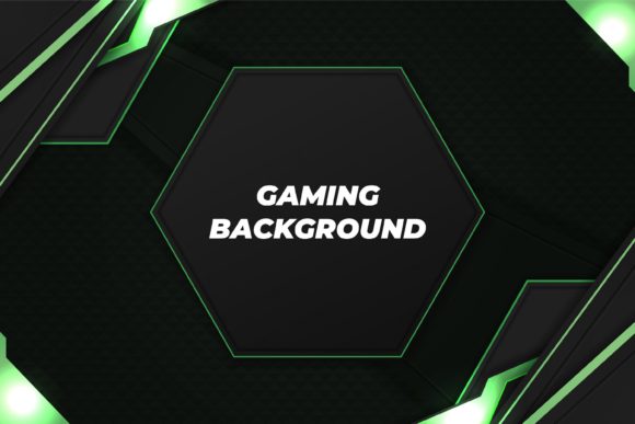 Why a Modern Gaming Background Black and Green is a Designer's Secret Weapon